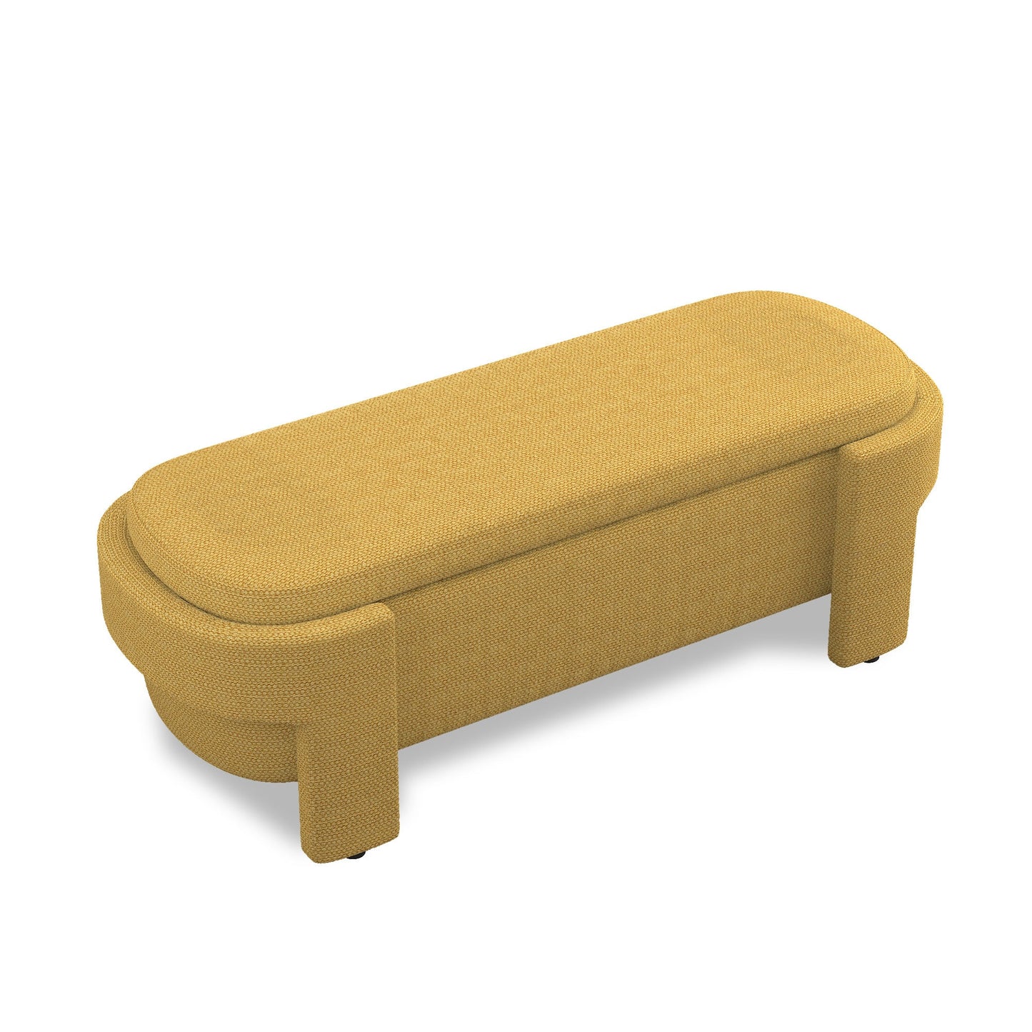 EverCart™ Linen Upholstered Storage Bench
