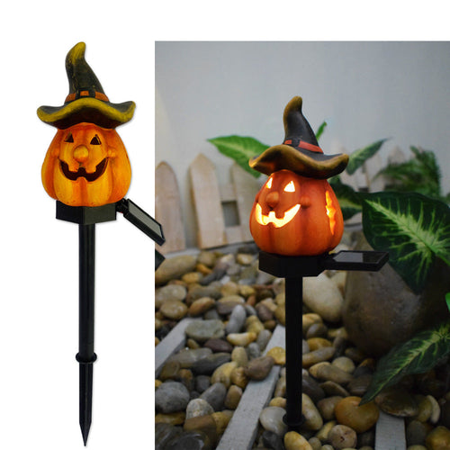 EverCart™ Solar Halloween Pumpkin Lantern