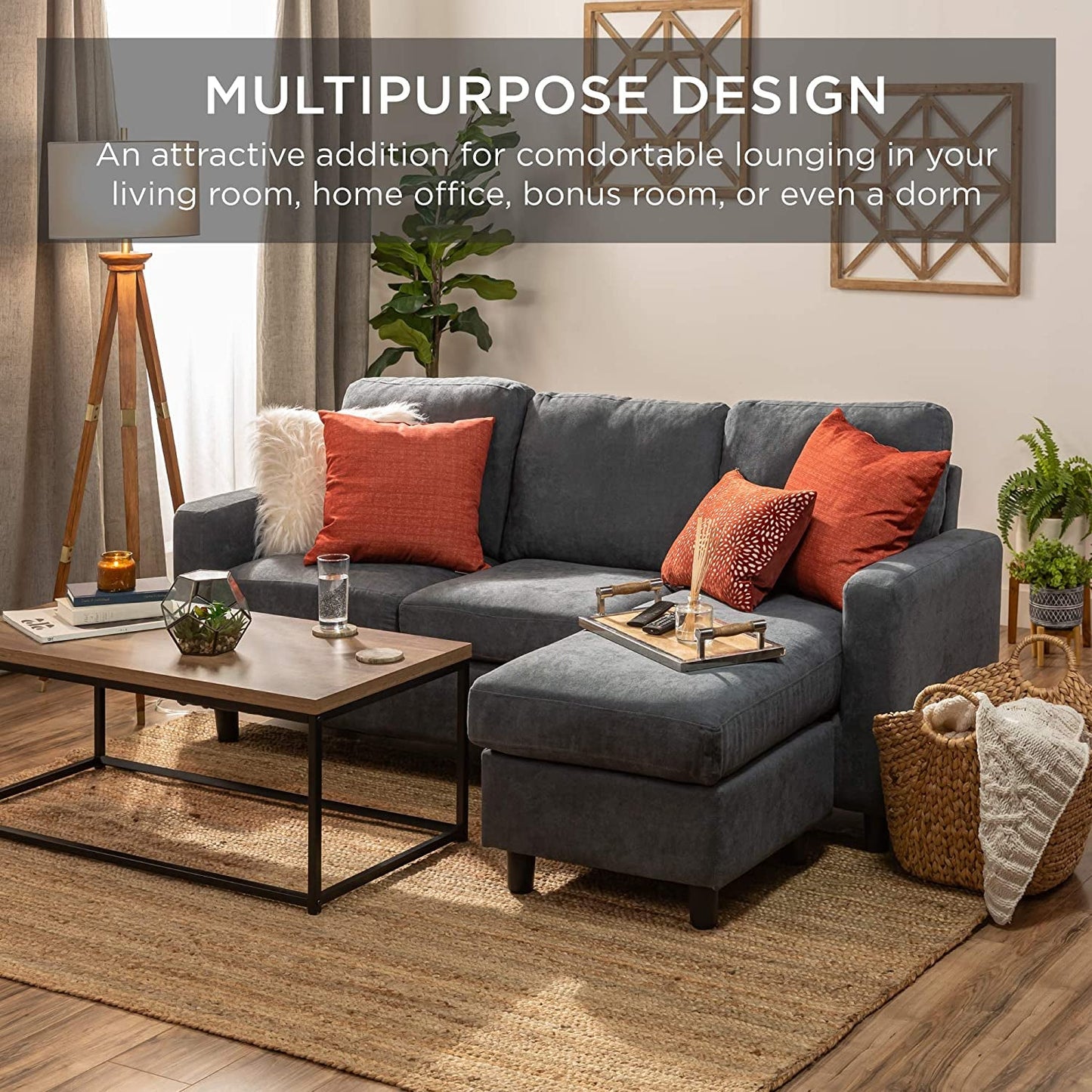 EverCart™ FlexLounge Sectional Sofa