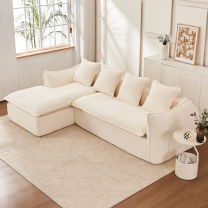 EverCart™ LuxeLounge 3-Seater Sofa with Chaise
