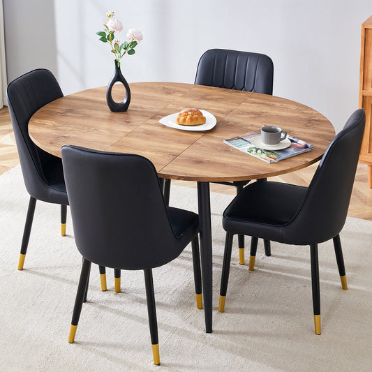 EverCart™ Modern Extendable Round Dining Table