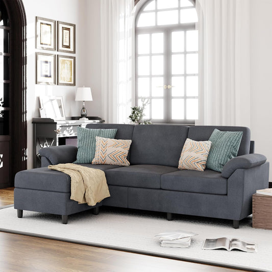 EverCart™ LinenLuxe Sectional Sofa