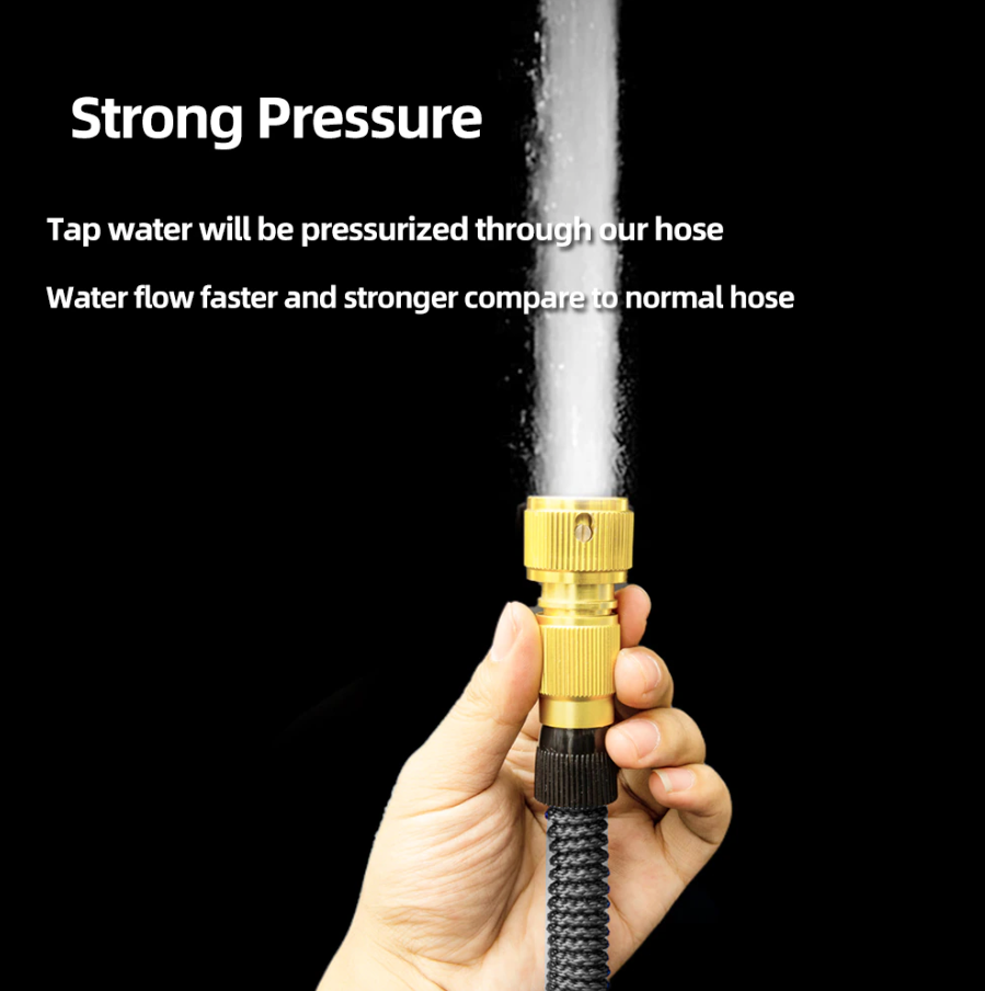 EverCart™ 4X Stronger Deluxe Expandable Garden Hose