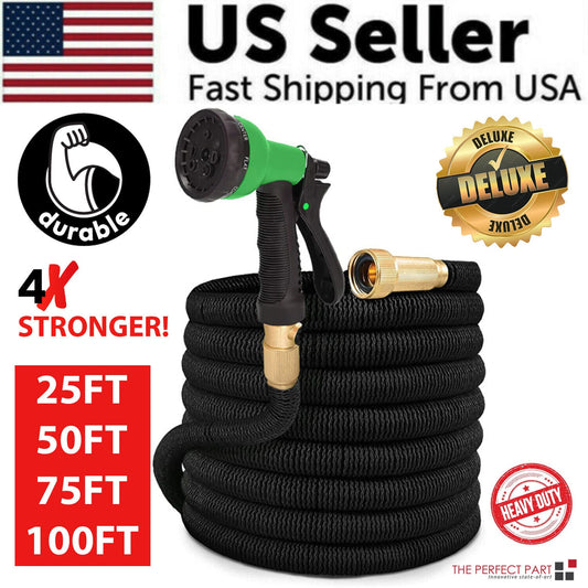 EverCart™ 4X Stronger Deluxe Expandable Garden Hose