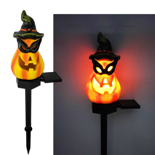 EverCart™ Solar Halloween Pumpkin Lantern