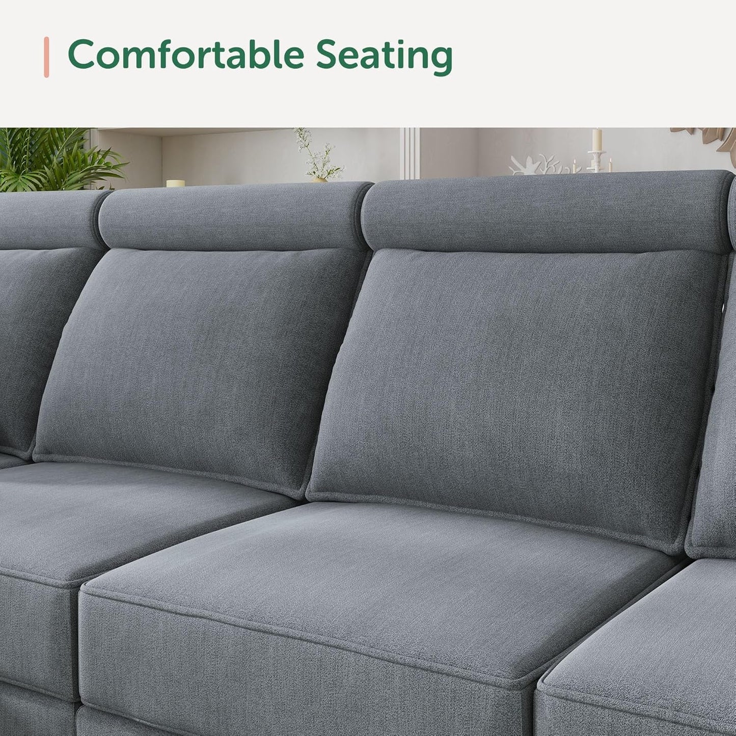 EverCart™ ModuLuxe Convertible Sectional Sofa