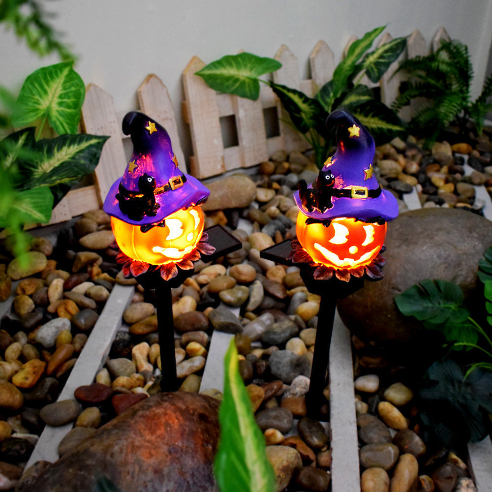 EverCart™ Solar Halloween Pumpkin Lantern