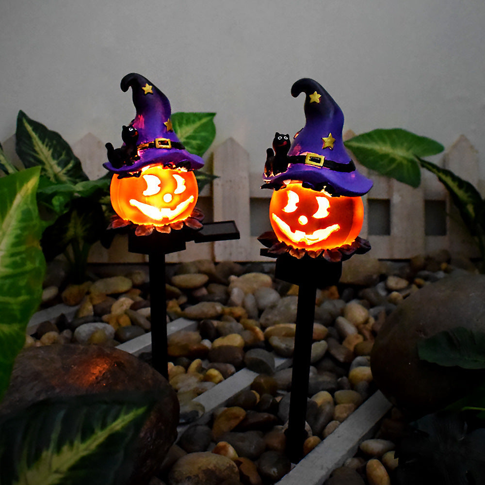 EverCart™ Solar Halloween Pumpkin Lantern