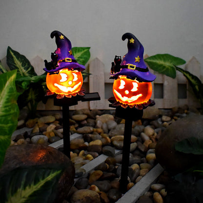 EverCart™ Solar Halloween Pumpkin Lantern