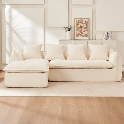 EverCart™ LuxeLounge 3-Seater Sofa with Chaise