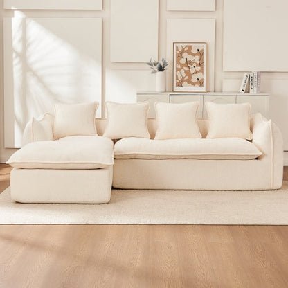 EverCart™ LuxeLounge 3-Seater Sofa with Chaise