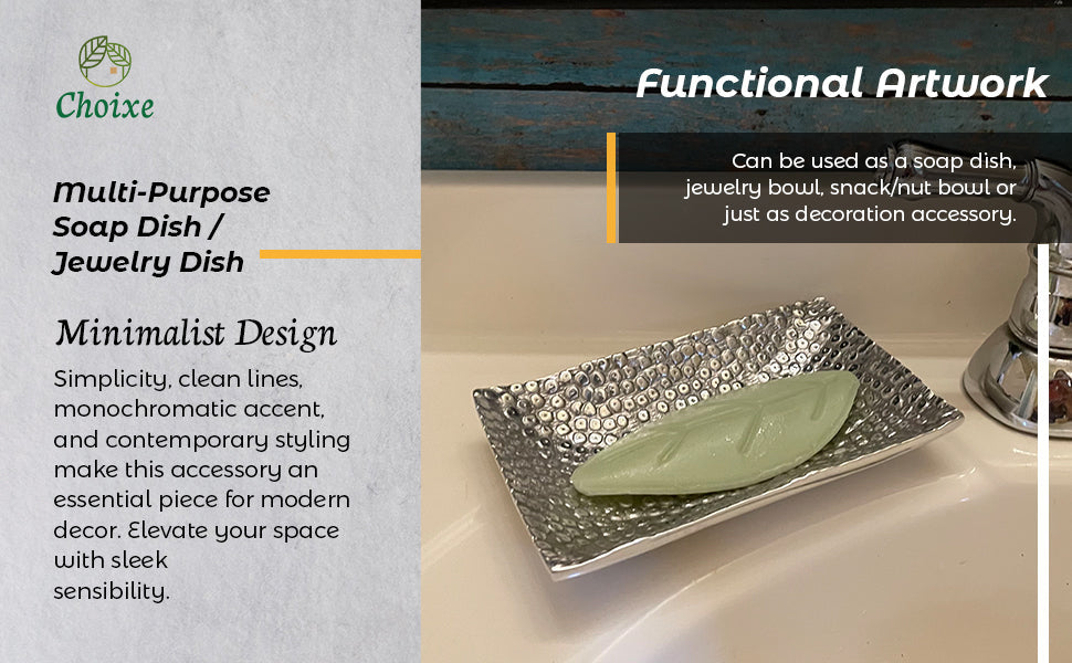 EverCart™ Multi-Purpose Soap Dish & Jewelry Bowl