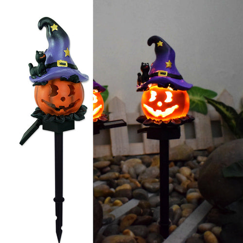 EverCart™ Solar Halloween Pumpkin Lantern