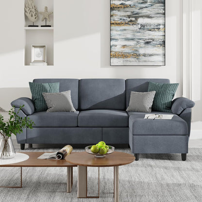EverCart™ LinenLuxe Sectional Sofa