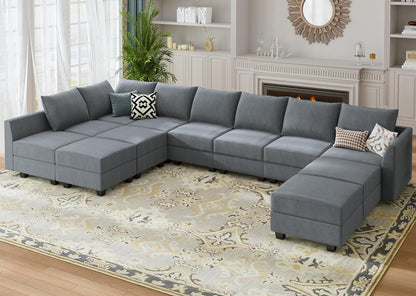 EverCart™ ModuLuxe Convertible Sectional Sofa