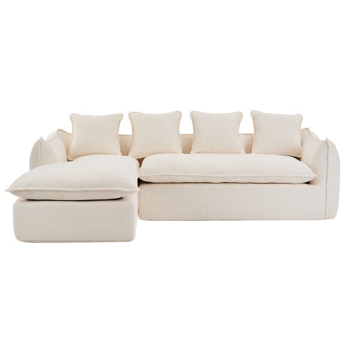 EverCart™ LuxeLounge 3-Seater Sofa with Chaise