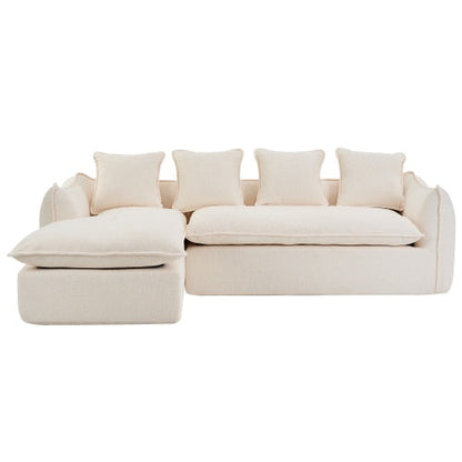 EverCart™ LuxeLounge 3-Seater Sofa with Chaise