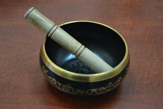 EverCart™ Harmony Bowl – Handmade Tibetan Brass Singing Bowl (6")