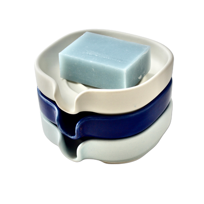 EverCart™ DryFlow – Self-Draining Porcelain Soap Dish
