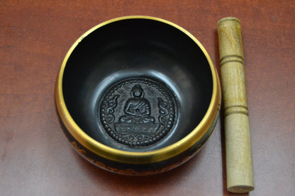 EverCart™ Harmony Bowl – Handmade Tibetan Brass Singing Bowl (6")