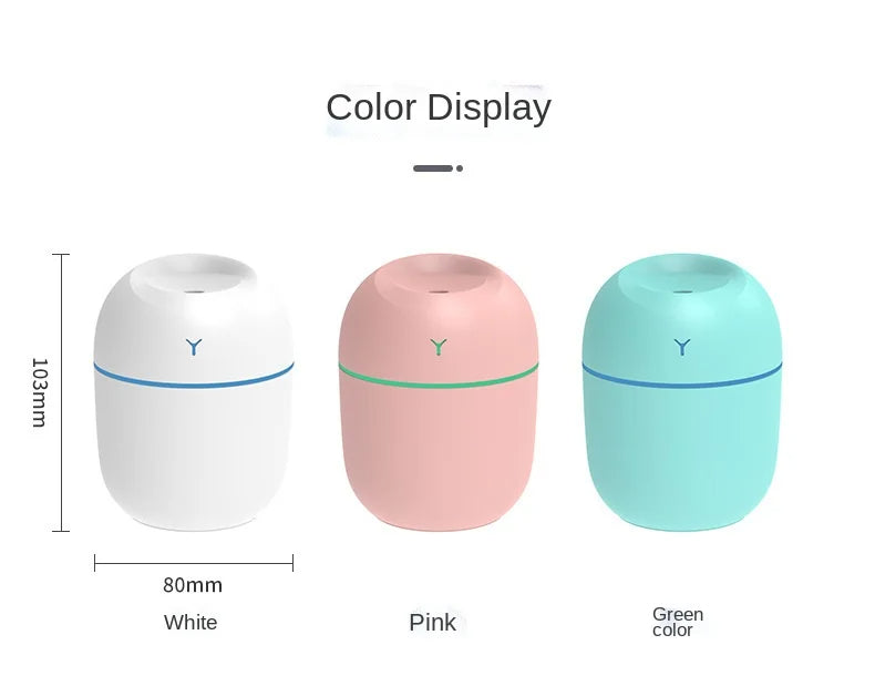 EverCart™ GlowMist Aroma Diffuser & Humidifier
