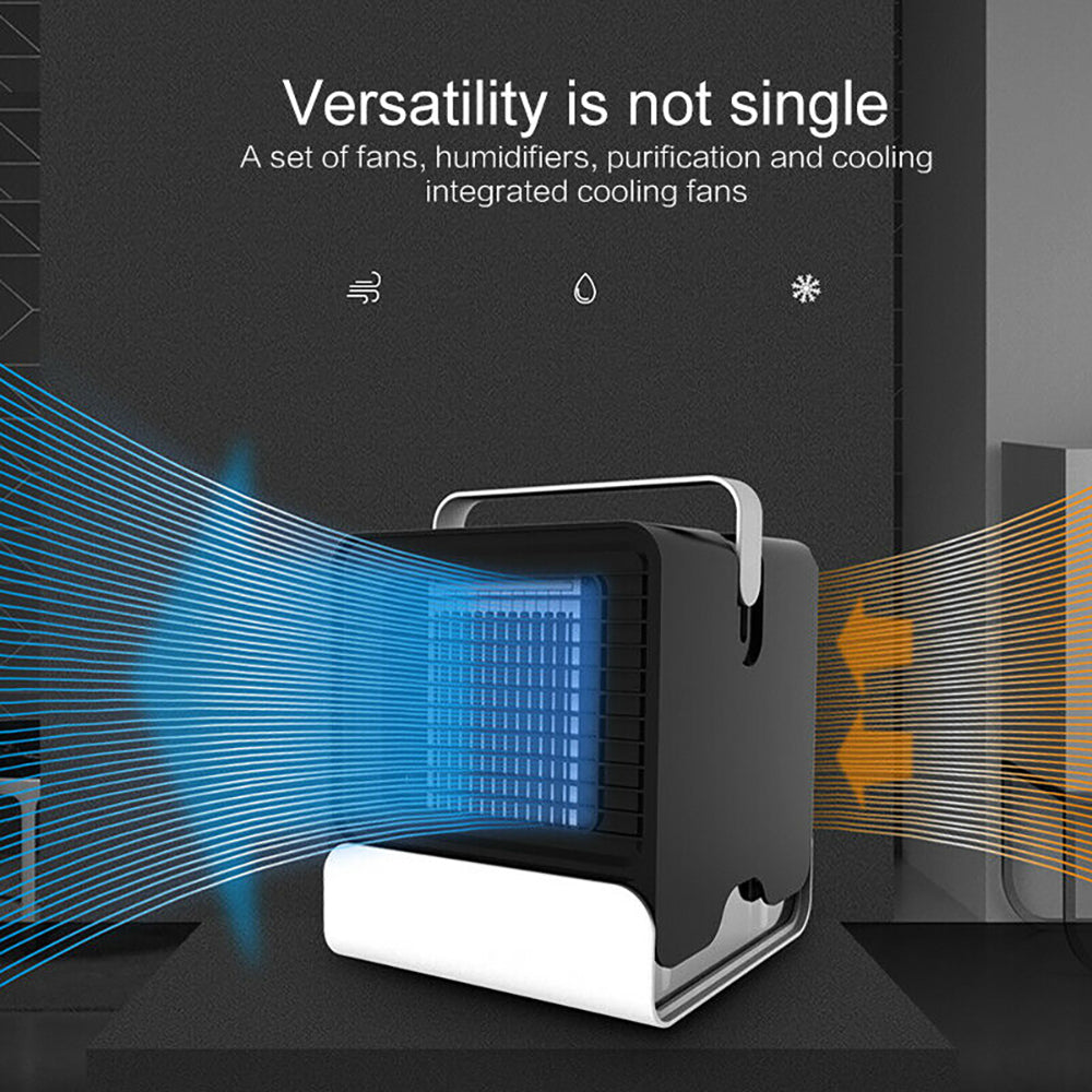 EverCart™ 4-in-1 USB Mini Negative Ion Air Cooler