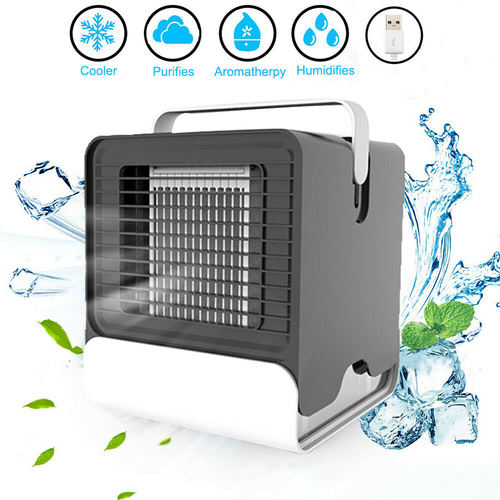 EverCart™ 4-in-1 USB Mini Negative Ion Air Cooler