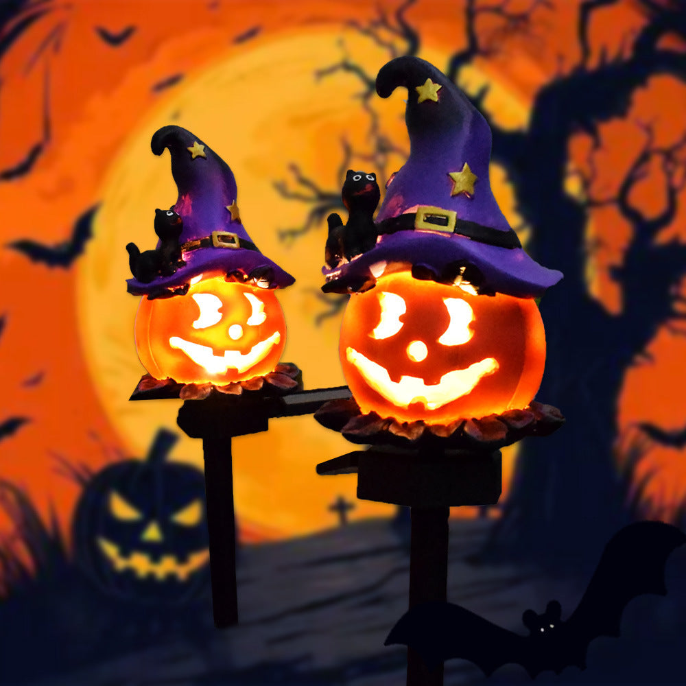EverCart™ Solar Halloween Pumpkin Lantern