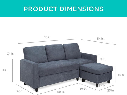 EverCart™ FlexLounge Sectional Sofa