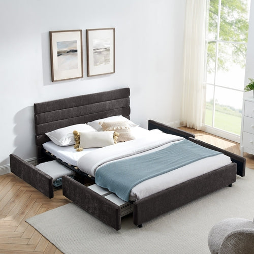 EverCart™ DreamHaven (Dark Grey Velvet)
