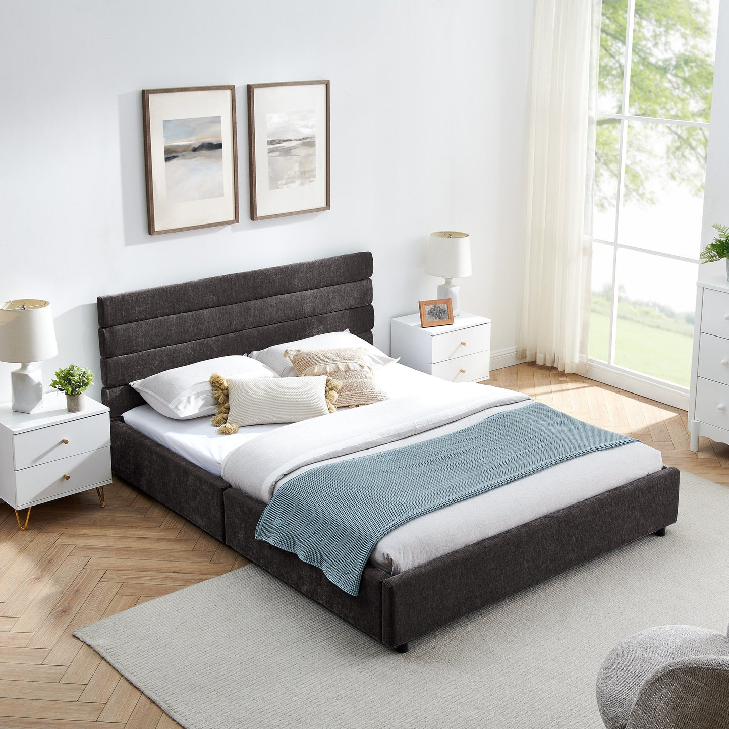 EverCart™ DreamHaven (Dark Grey Velvet)