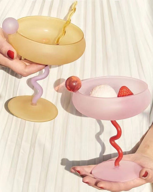 EverCart™ Jelly Bean Coupe Glass