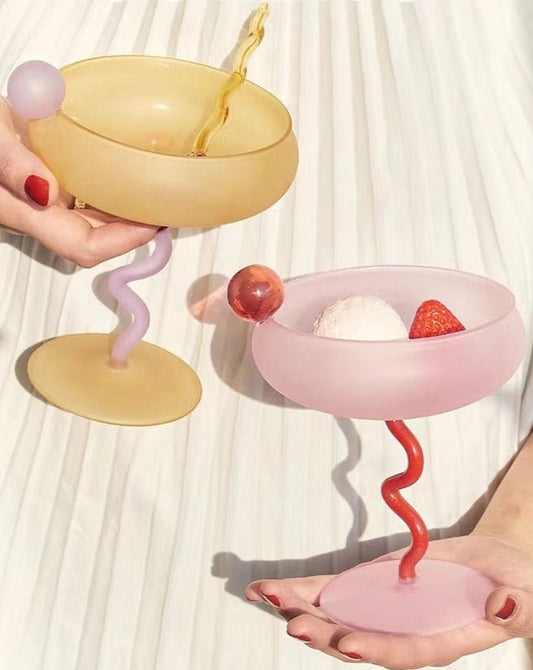 EverCart™ Jelly Bean Coupe Glass