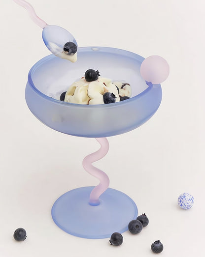 EverCart™ Jelly Bean Coupe Glass