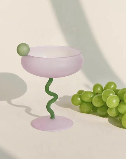 EverCart™ Jelly Bean Coupe Glass