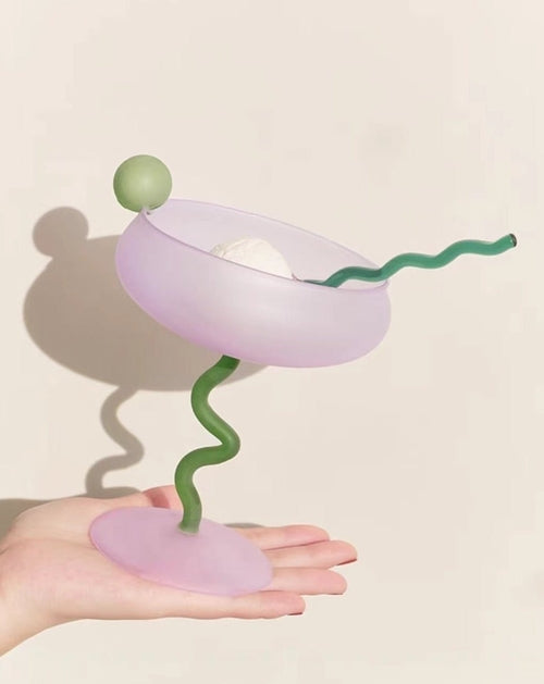 EverCart™ Jelly Bean Coupe Glass