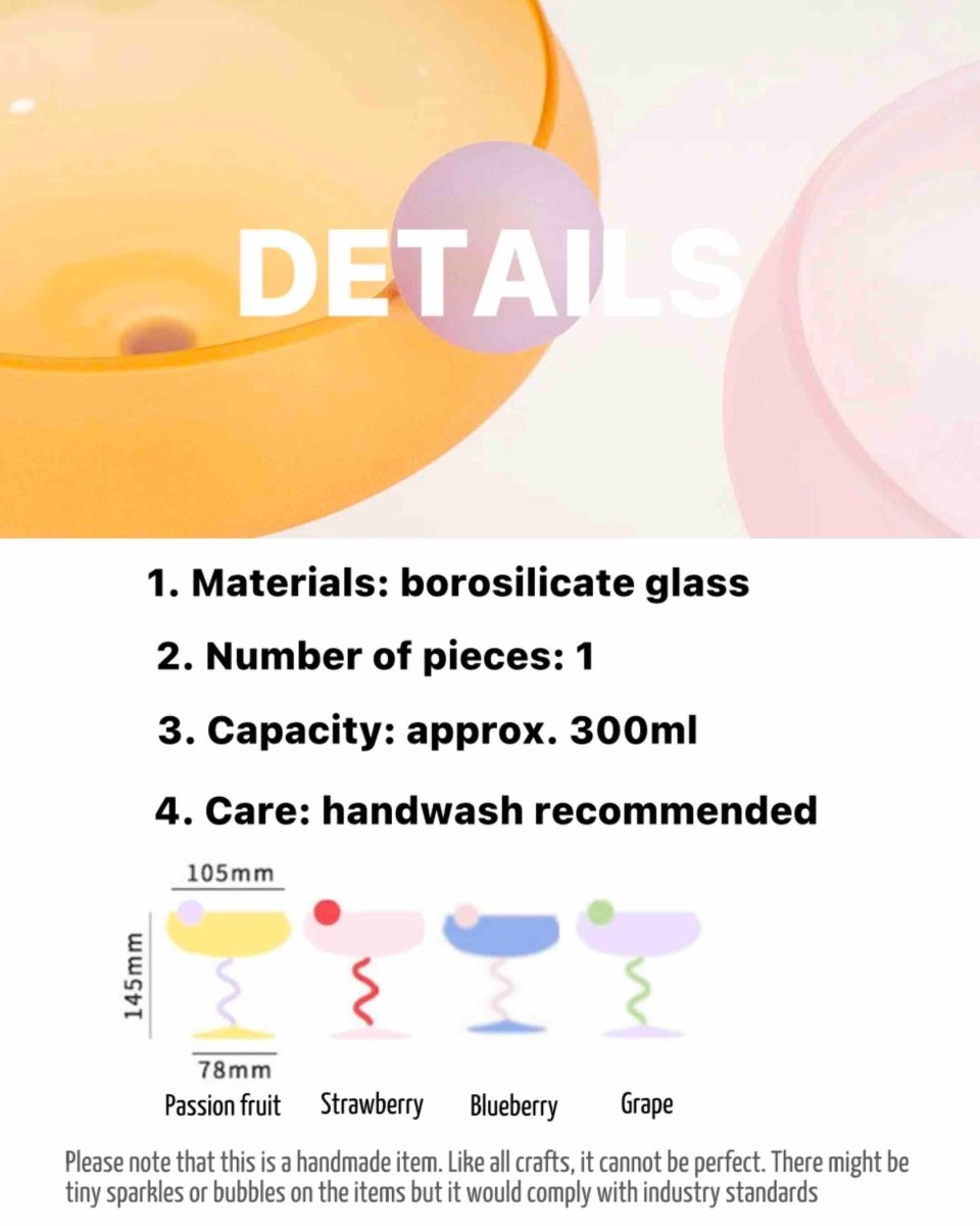 EverCart™ Jelly Bean Coupe Glass